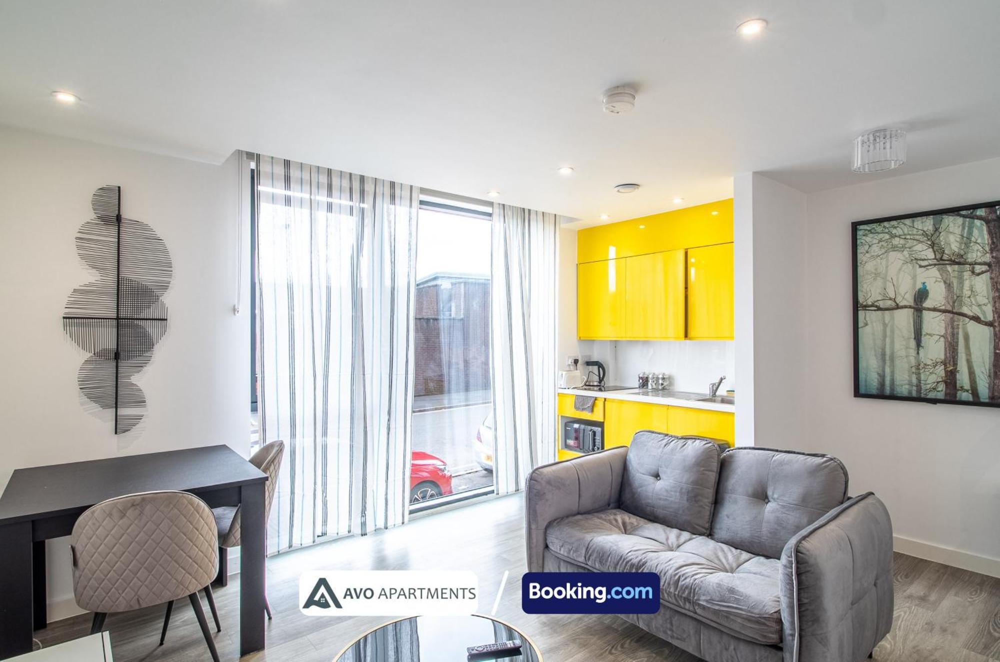 City Center Studio Apartments By Avo Apartments Sheffield Buitenkant foto