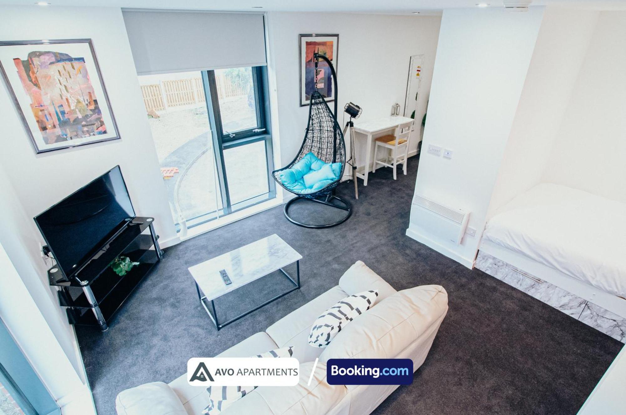 City Center Studio Apartments By Avo Apartments Sheffield Buitenkant foto