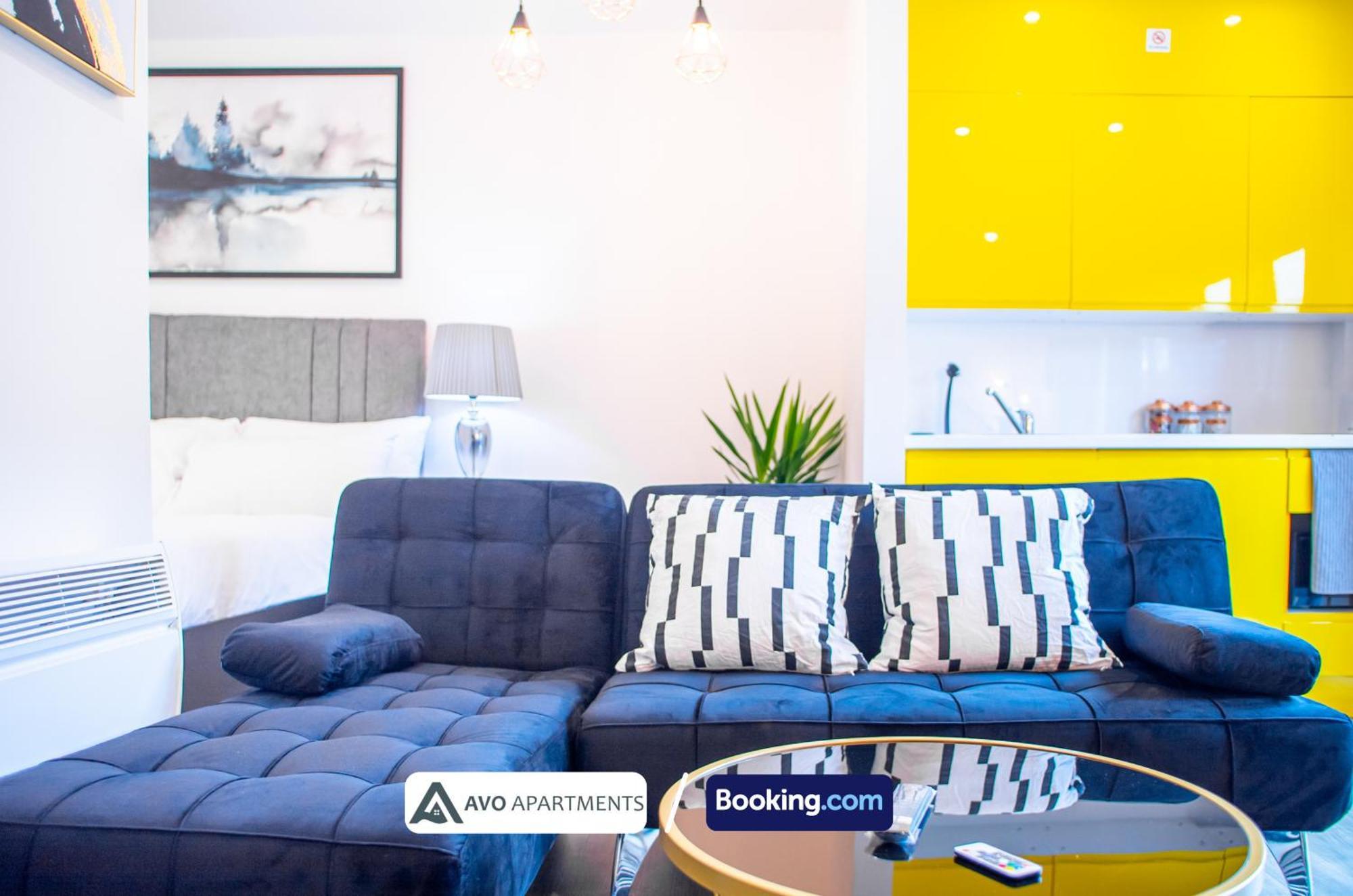 City Center Studio Apartments By Avo Apartments Sheffield Buitenkant foto