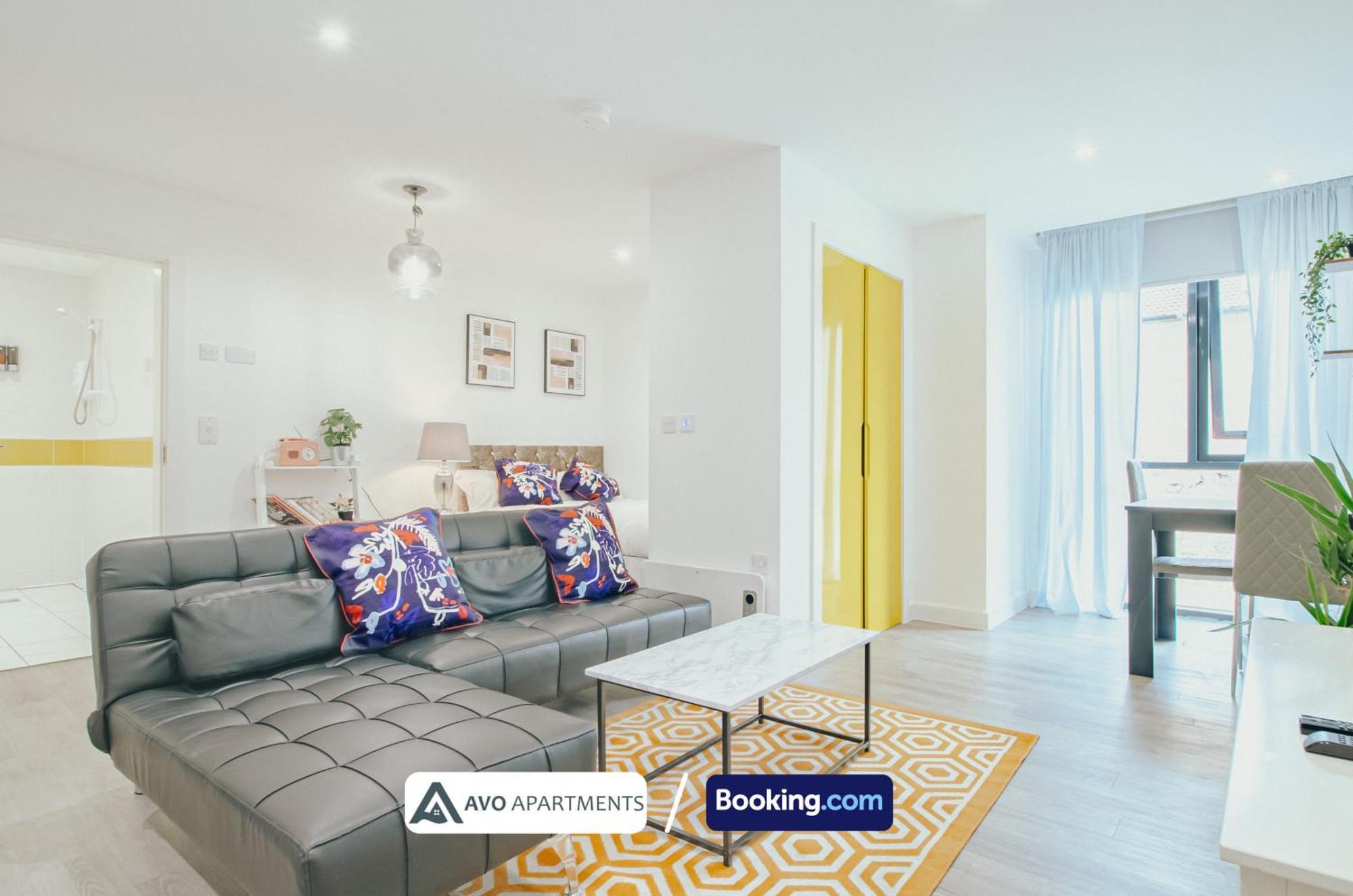 City Center Studio Apartments By Avo Apartments Sheffield Buitenkant foto