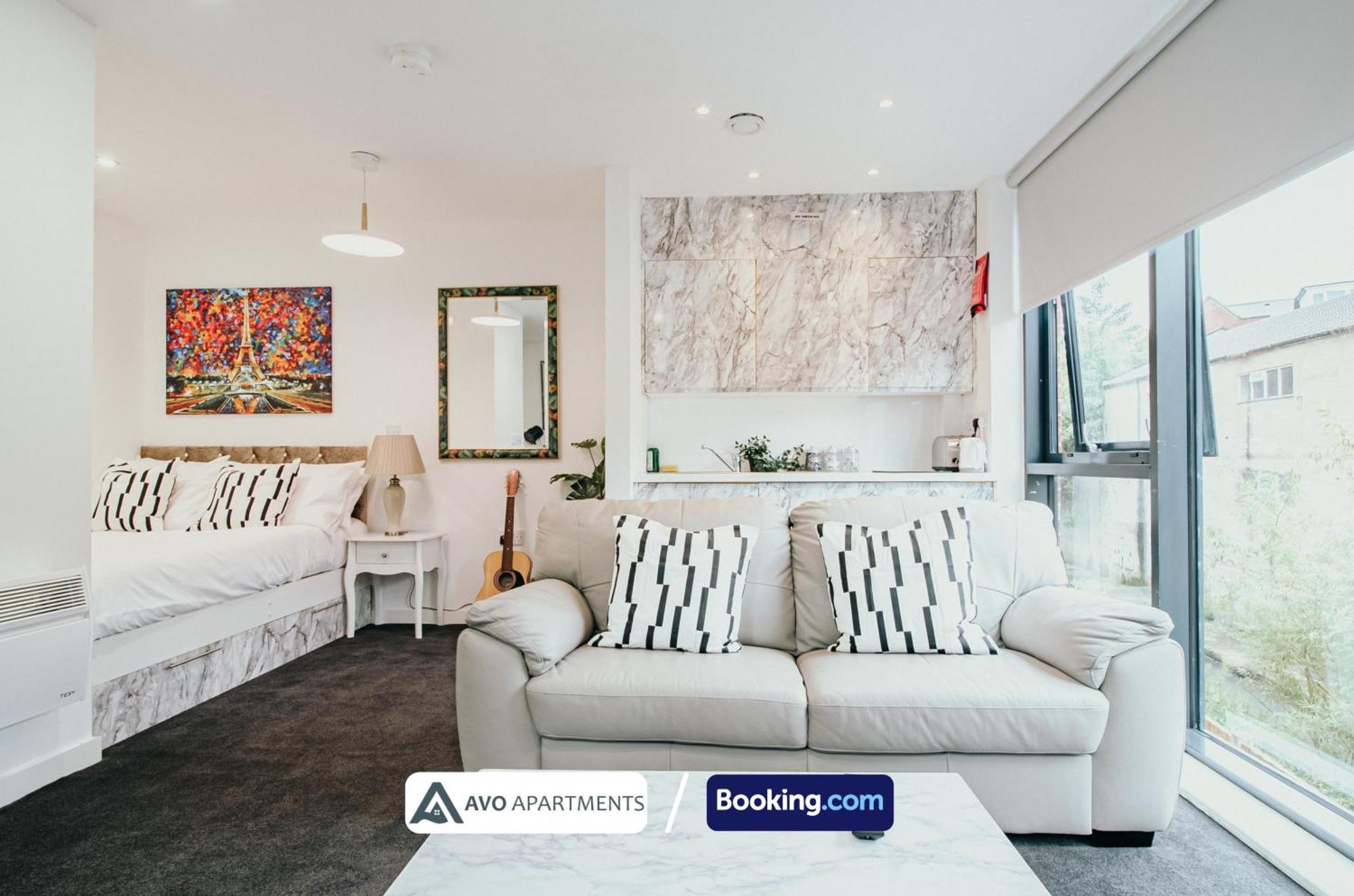 City Center Studio Apartments By Avo Apartments Sheffield Buitenkant foto