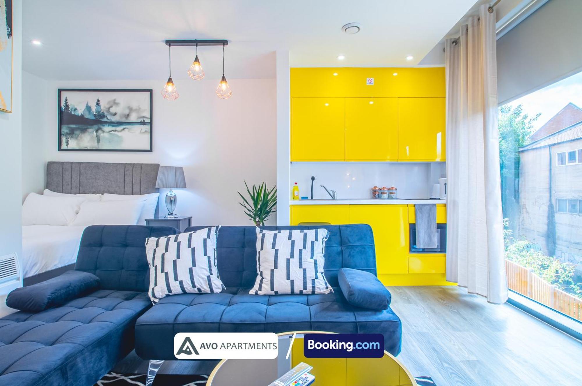City Center Studio Apartments By Avo Apartments Sheffield Buitenkant foto