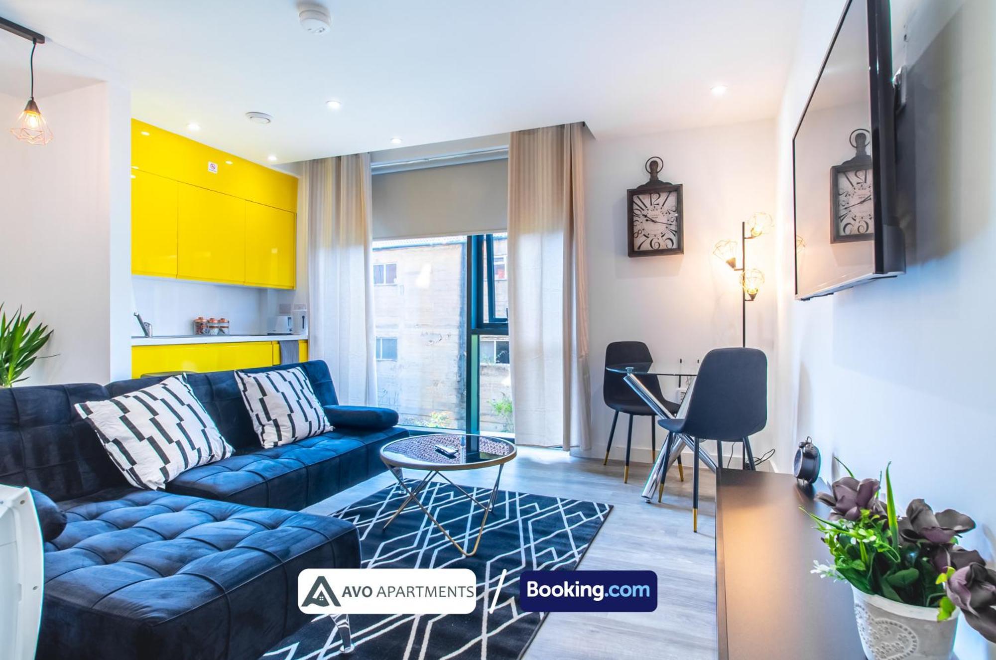 City Center Studio Apartments By Avo Apartments Sheffield Buitenkant foto
