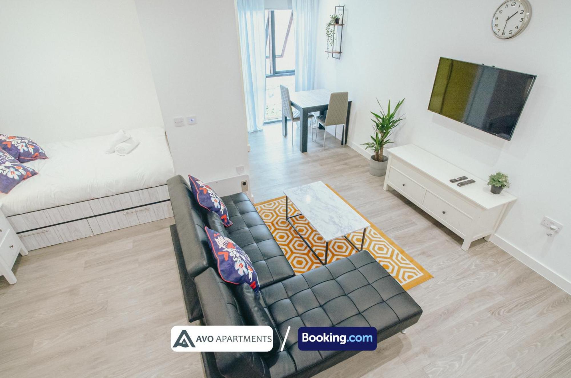 City Center Studio Apartments By Avo Apartments Sheffield Buitenkant foto